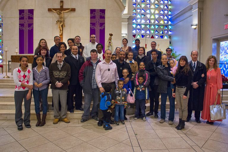 Statue pèlerine du Cœur Immaculé de Marie