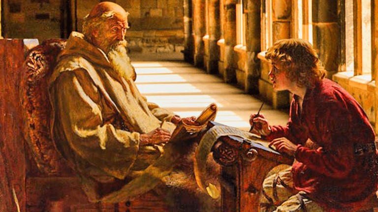 Un homme semblable à une cathédrale