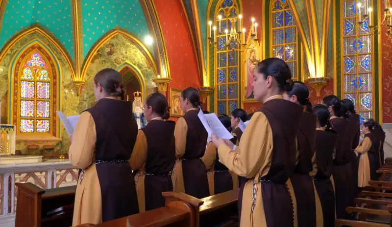 Chœur des Hérauts de l’Évangile lors d’une présentation musicale
