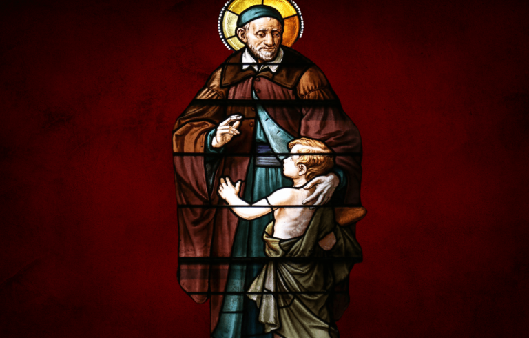 Le saint de la combativité et de la charité
