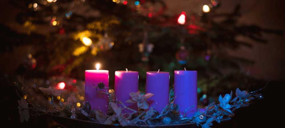 Les quatre bougies de l'Avent